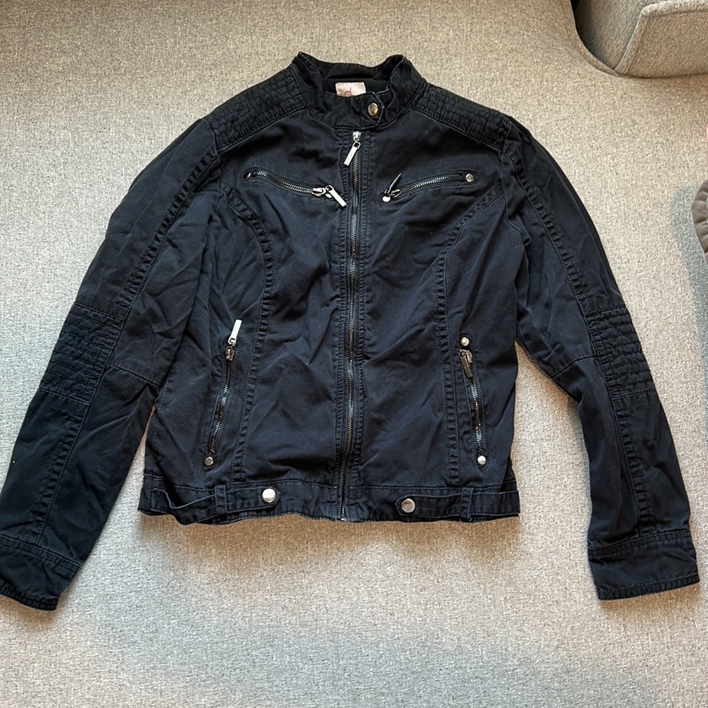 Dress Barn Trendy Black Jacket S - K13